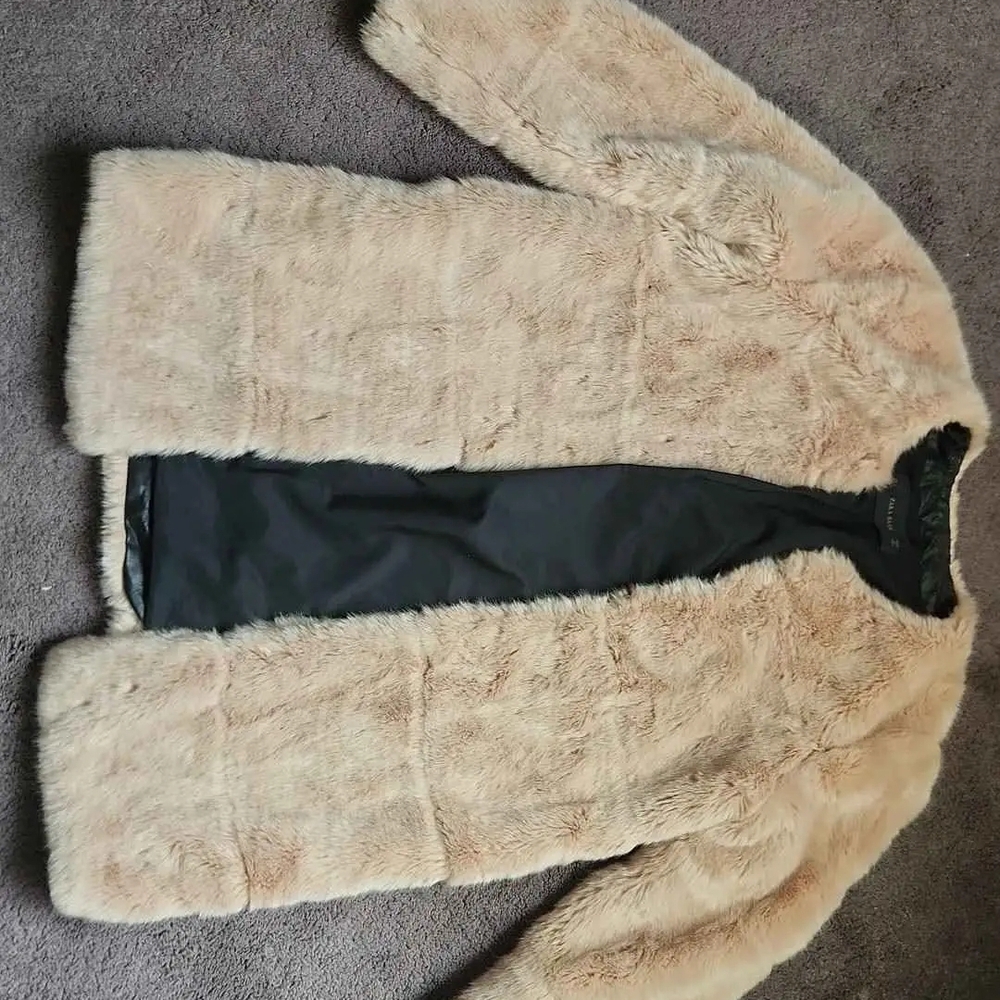 Zara Faux Fur Coat